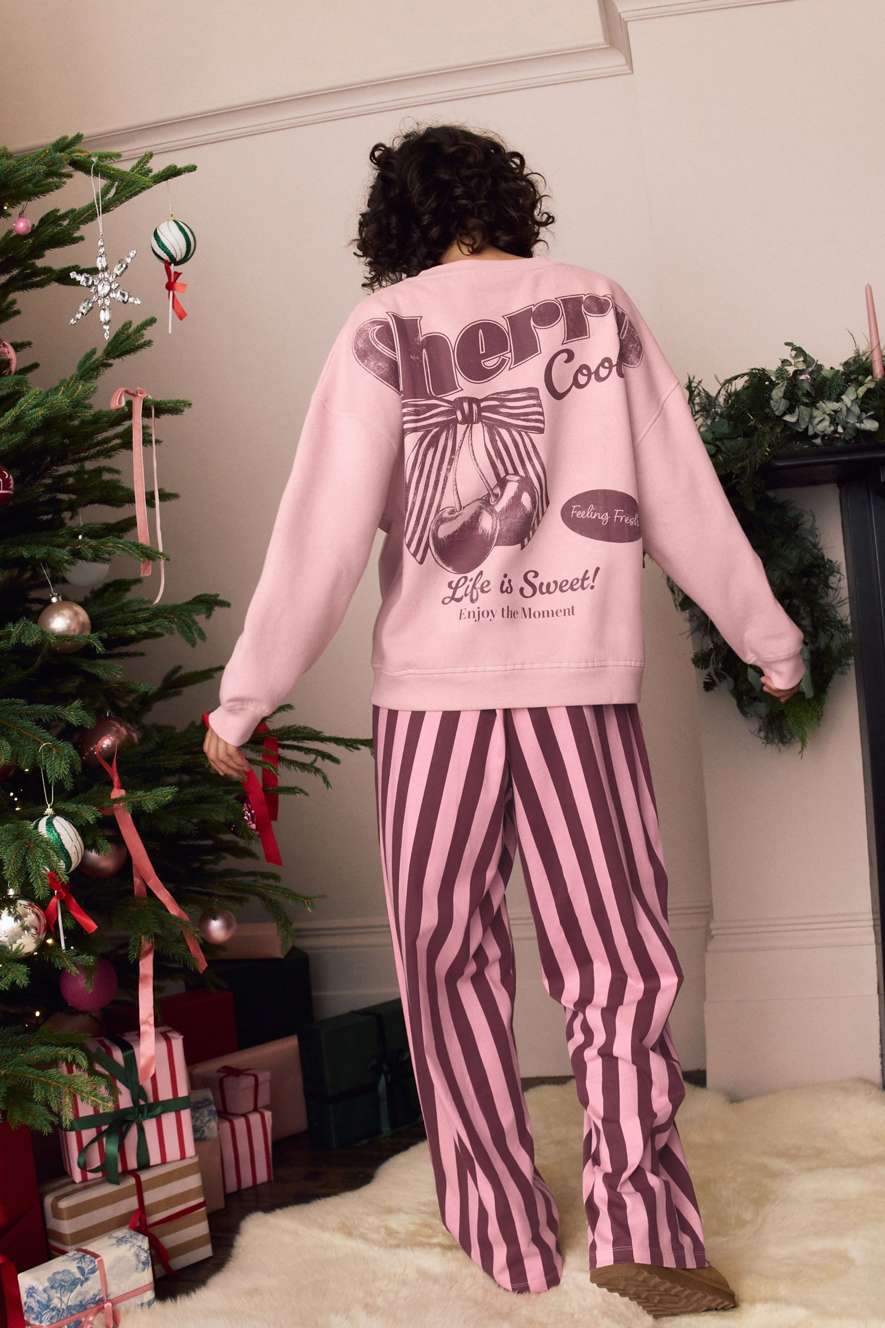 Next Pyjama Sweatshirt-Schlafanzug (2 tlg) günstig online kaufen