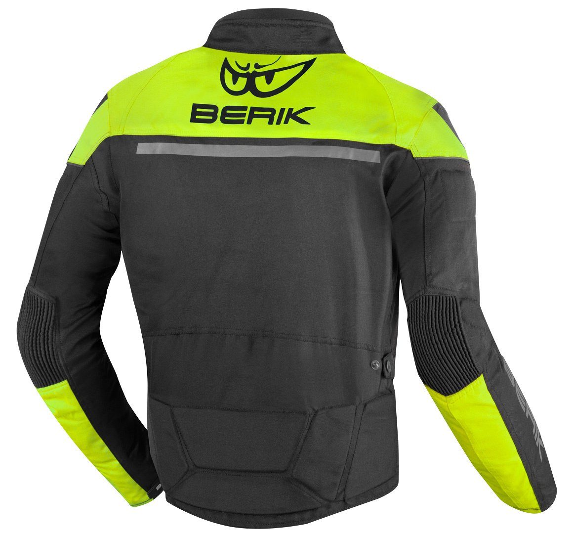 Berik Motorradjacke Tourer Evo wasserdichte Motorrad Textiljacke herausnehmbares Innenfutter,wasserdicht – Bild 2 von 2
