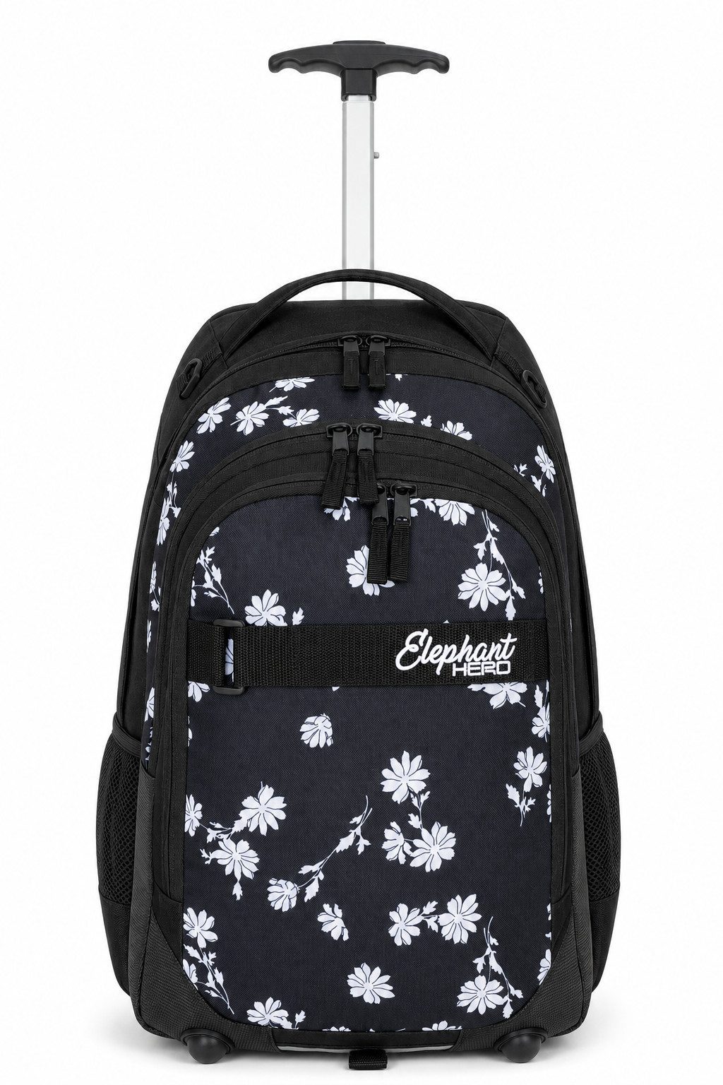 ELEPHANT Schulrucksack Trolley Hero Signature Schultrolley, Rucksacktrolley Schule Rucksack Rollen 3 Fächer Daypack Trolly