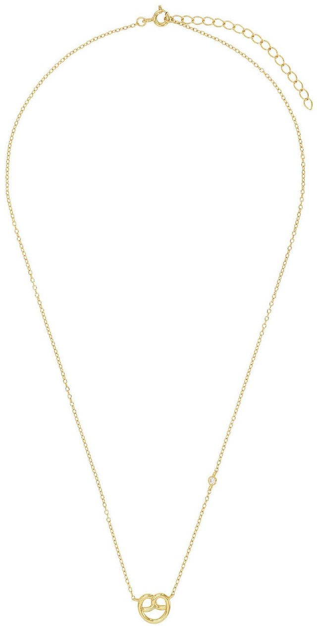 Amor Ohrring und Ketten Set Breze, Volksfest, Trachtenschmuck (Set, 3-tlg), mit Zirkonia (synth)