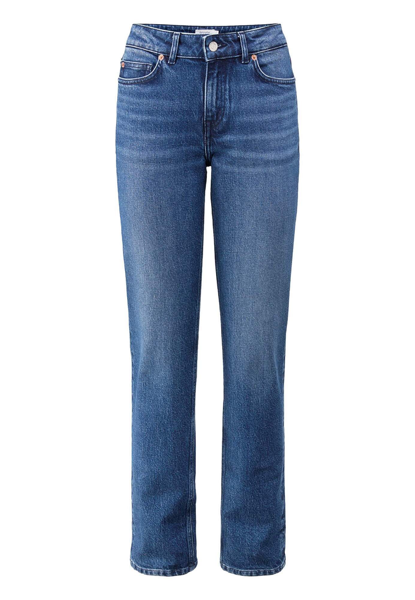 Hessnatur Bequeme Jeans MARIE Straight aus Bio-Denim (1-tlg) MARIE Straight aus Bio-Denim