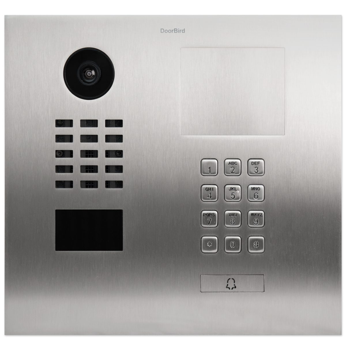 DoorBird Video-Türsprechanlage DoorBird - Video Türstation D2101KH (Außenbereich, Haustür, Eingangsbereich, Smarte Video Türsprechanlage mit App-Steuerung, Ethernet / PoE)