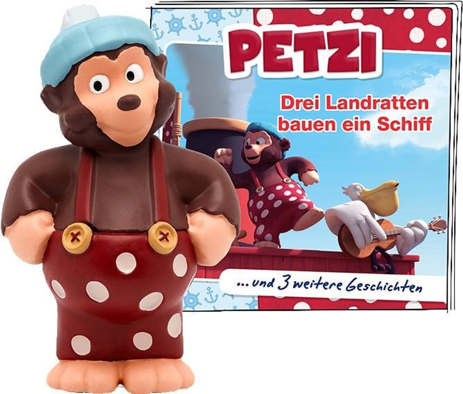 tonies Hörspielfigur Toniefigur, (für die Toniebox, 1-St., Magnethaftend & handbemalt), Hören, Spielen & Sammeln