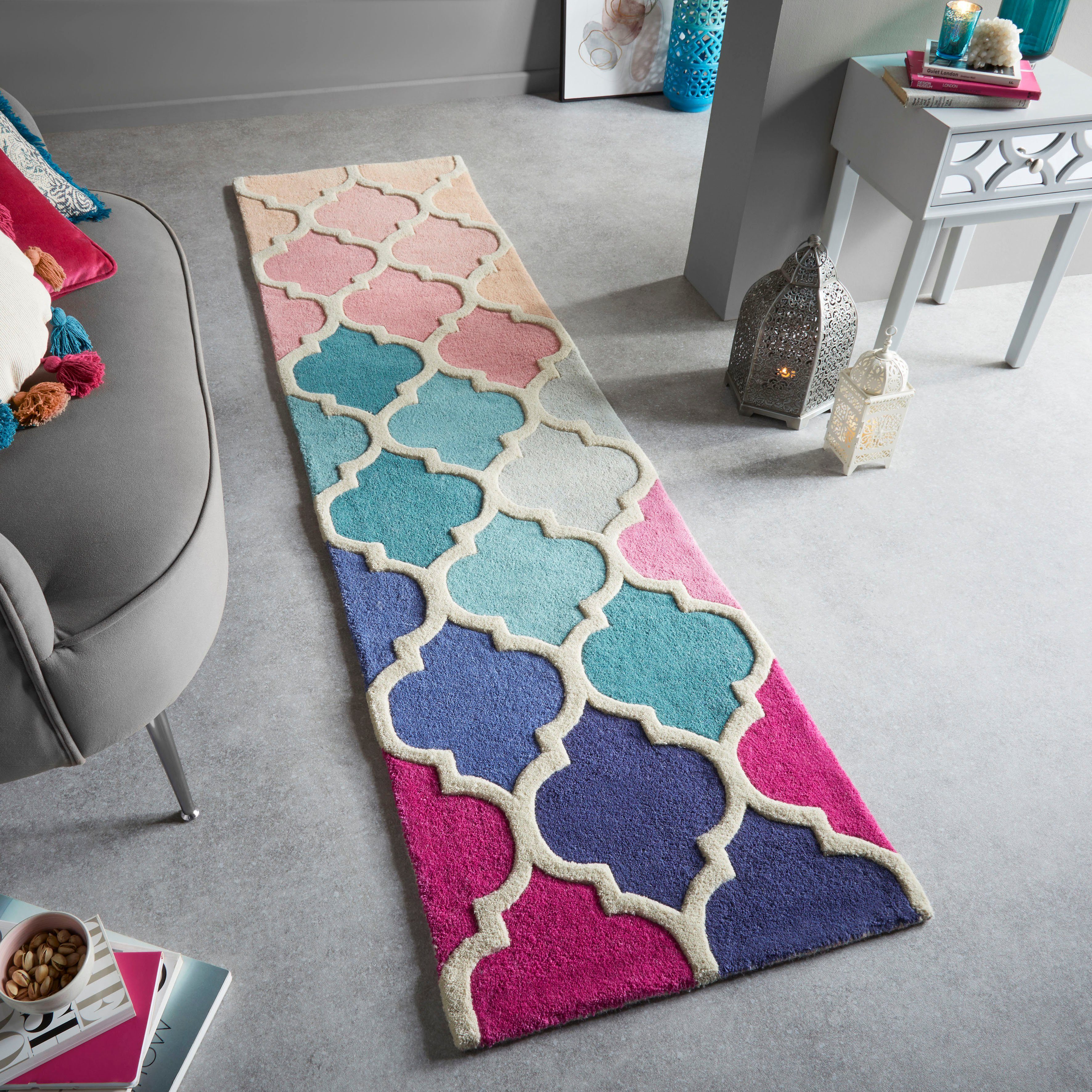 FLAIR RUGS Läufer Rosella, rechteckig, Höhe: günstig online kaufen