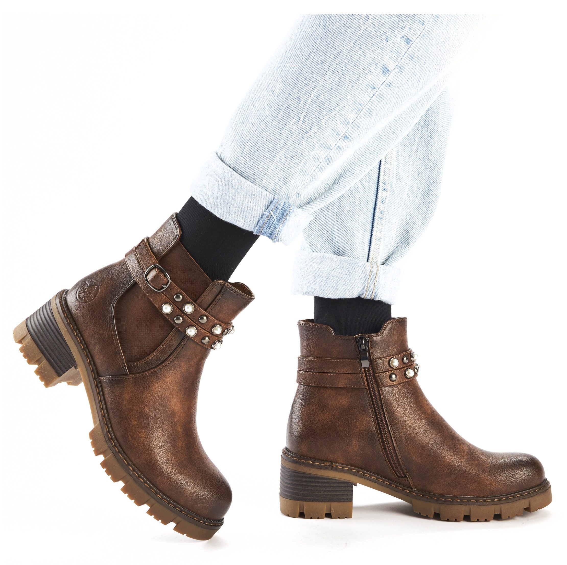 Rieker Winterstiefelette, Winterboots, Chelseaboots mit praktischem günstig online kaufen