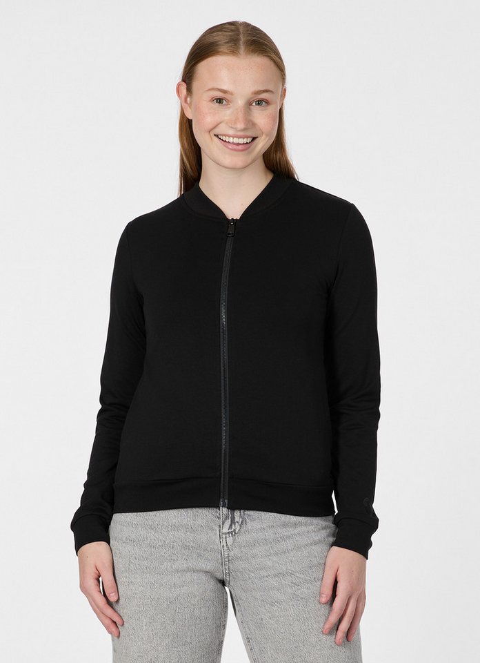 Ragwear Sweatjacke KENIANE Unbrushed mit Viskoseanteil für sportives Finish