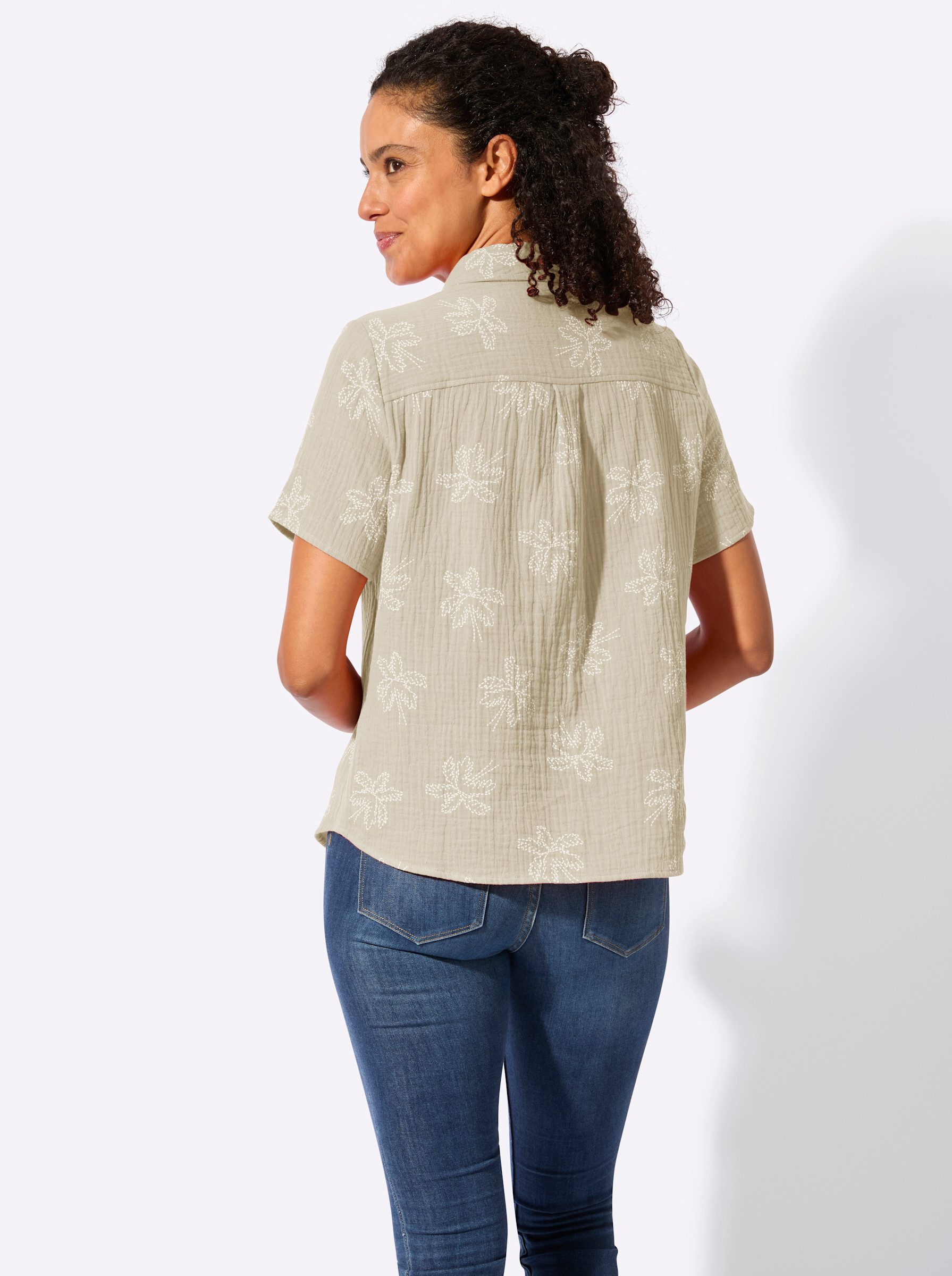 Witt Klassische Bluse Kurzarm-Bluse Kurzarm günstig online kaufen