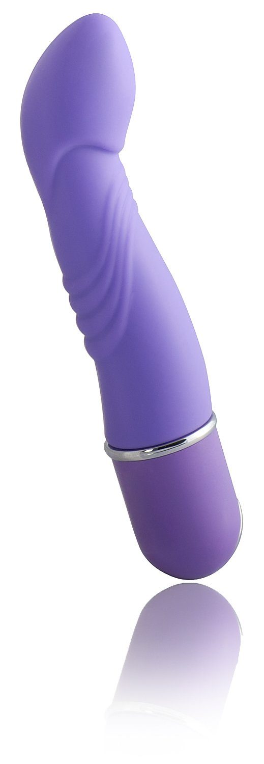 milami G-Punkt-Vibrator G-Punkt Vibrator Sextoy aus Soft-Silikon purple