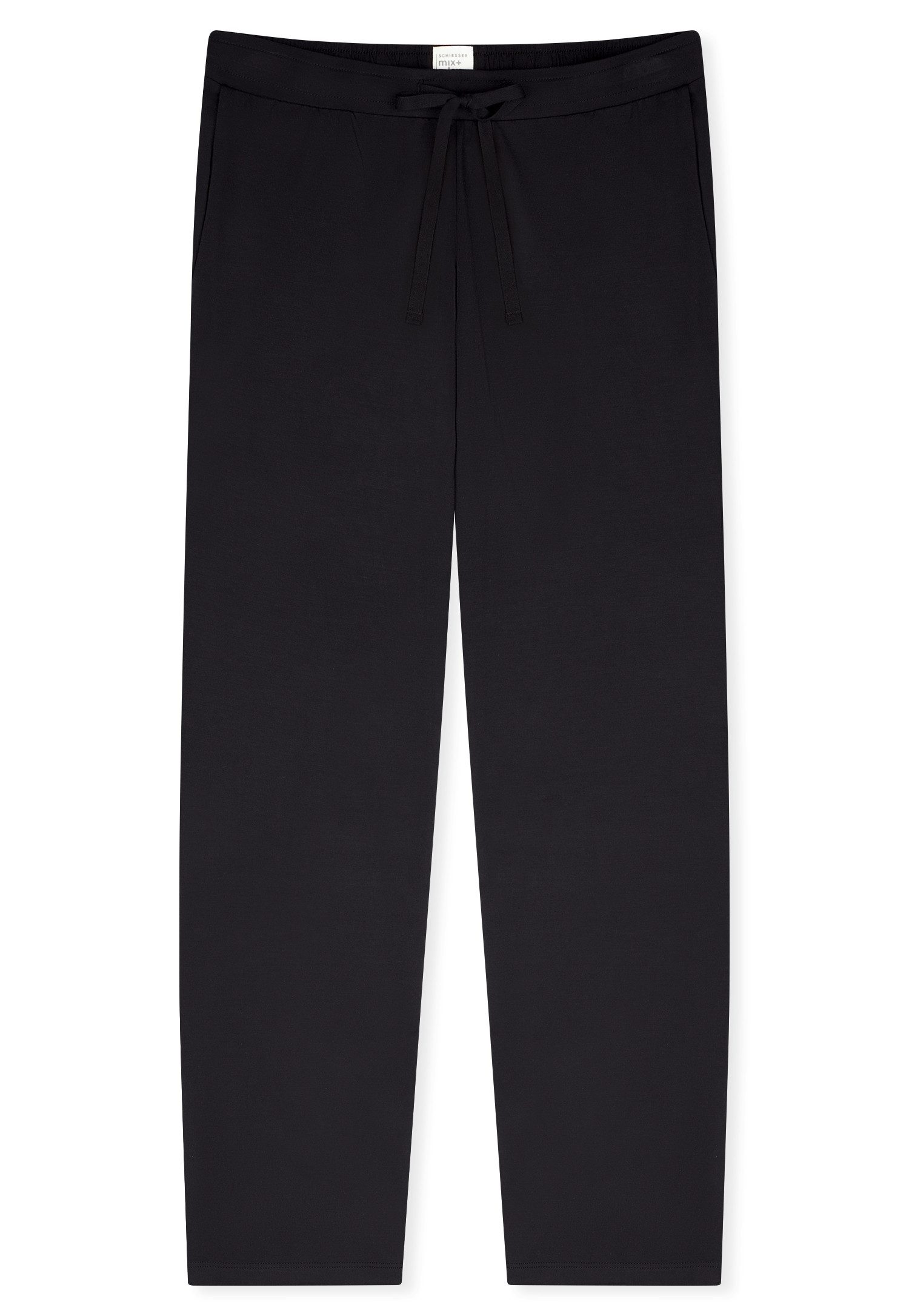 Schiesser Pyjamahose Mix + Relax Single-Jersey-Qualität, Gummizug, Bindeband