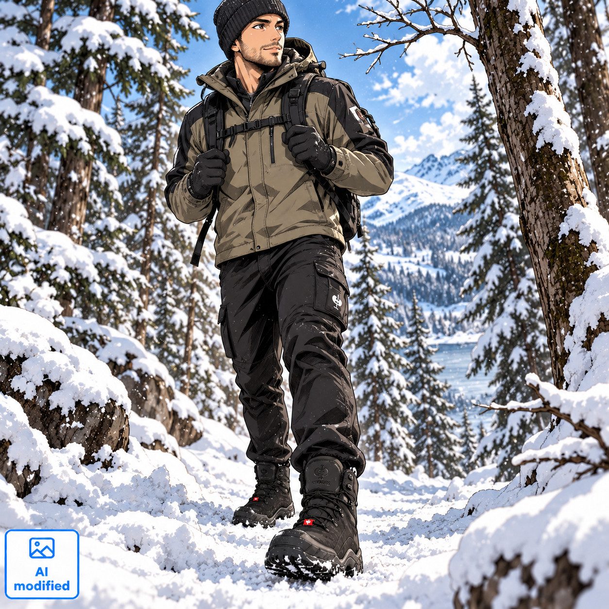 Engelbert Strauss S3 Sicherheitsschuhe Okomu Winterstiefel MIT 3 PAAR FUNKTIONSSOCKEN Sicherheitsschuh mit 3 Paar Funktionssocken – Bild 4 von 5