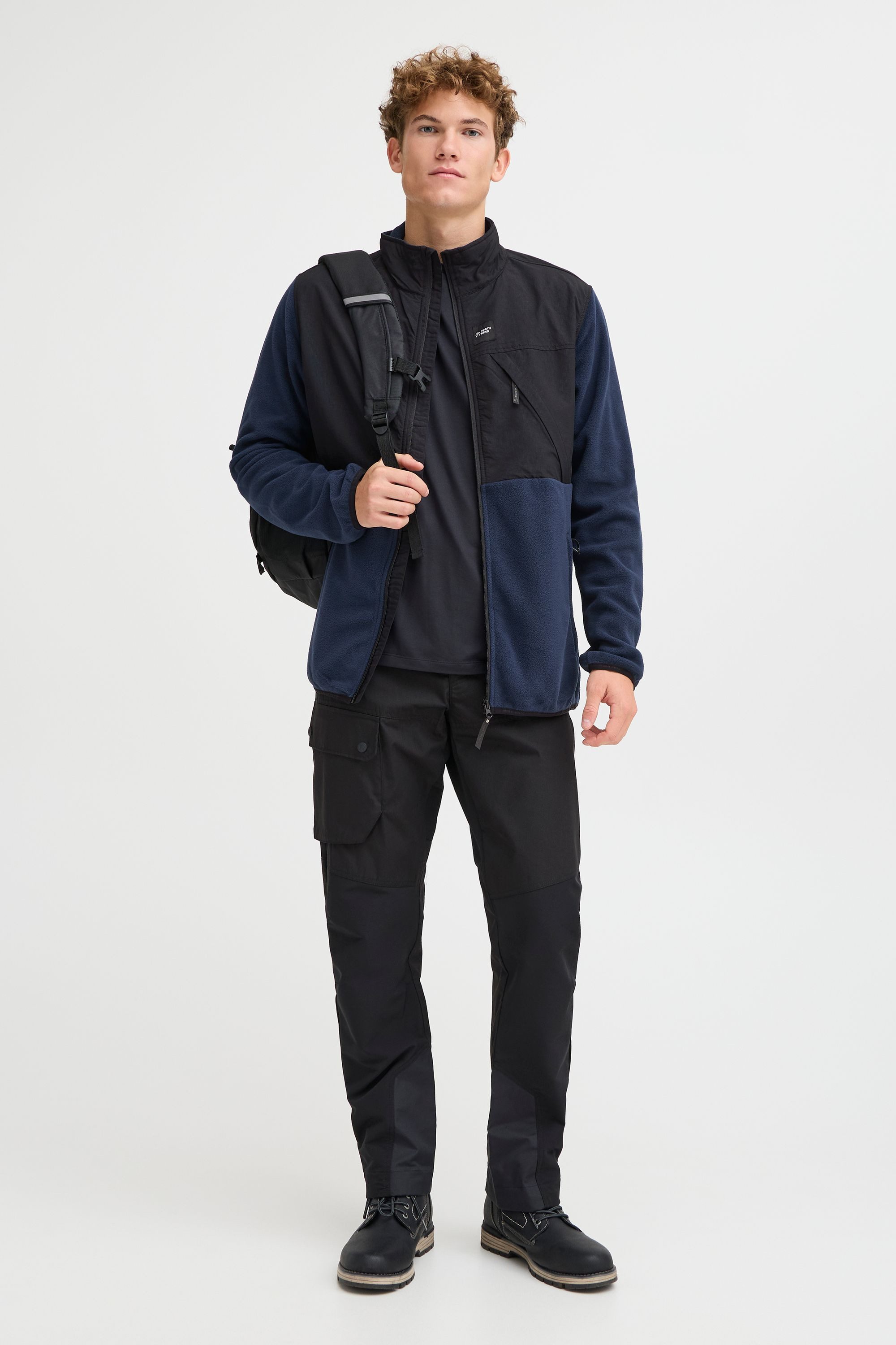 North Bend Fleecejacke NBDean M Atmungsaktive Üergangsjacke günstig online kaufen