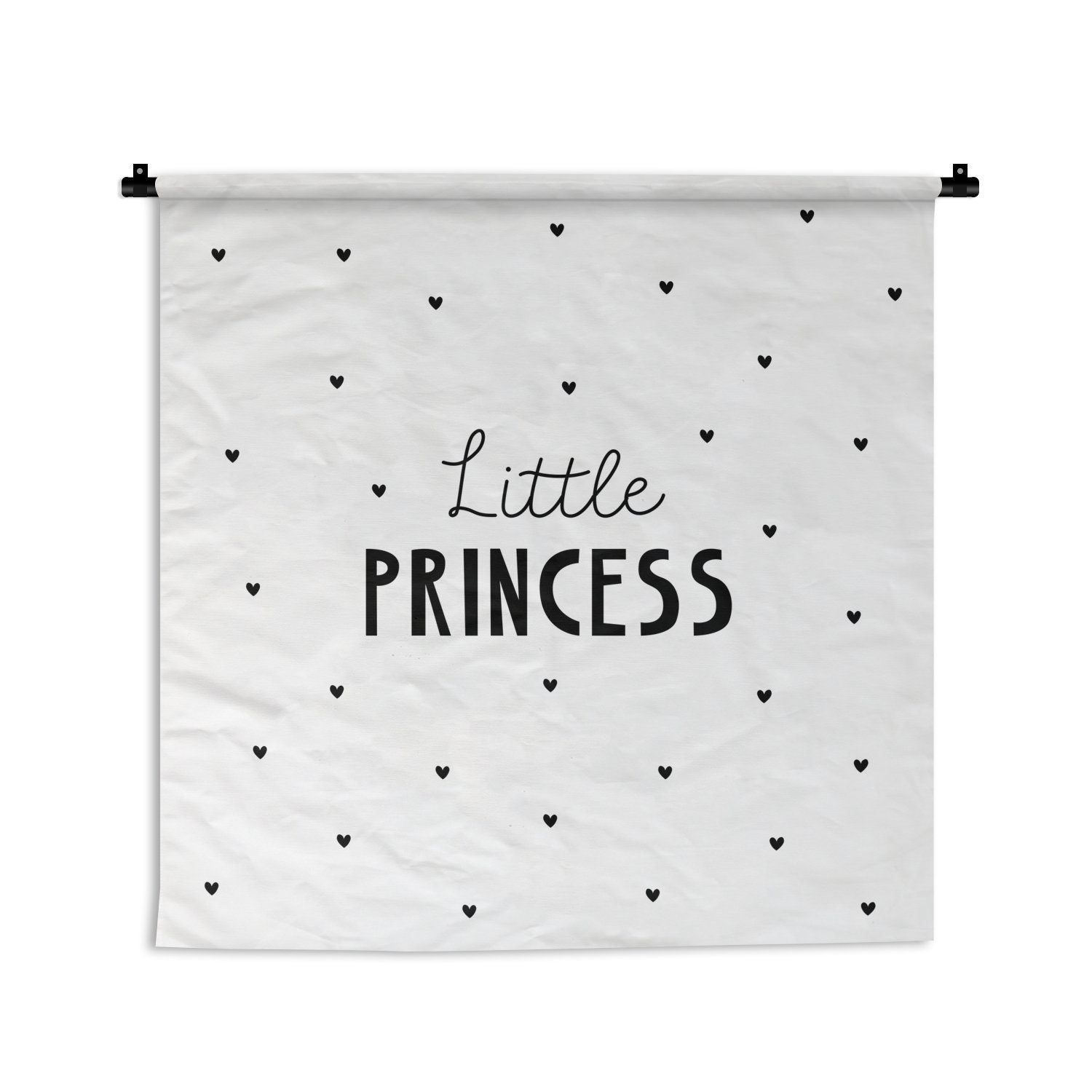 MuchoWow Wanddekoobjekt Sprichwörter Kleine Prinzessin Mädchen