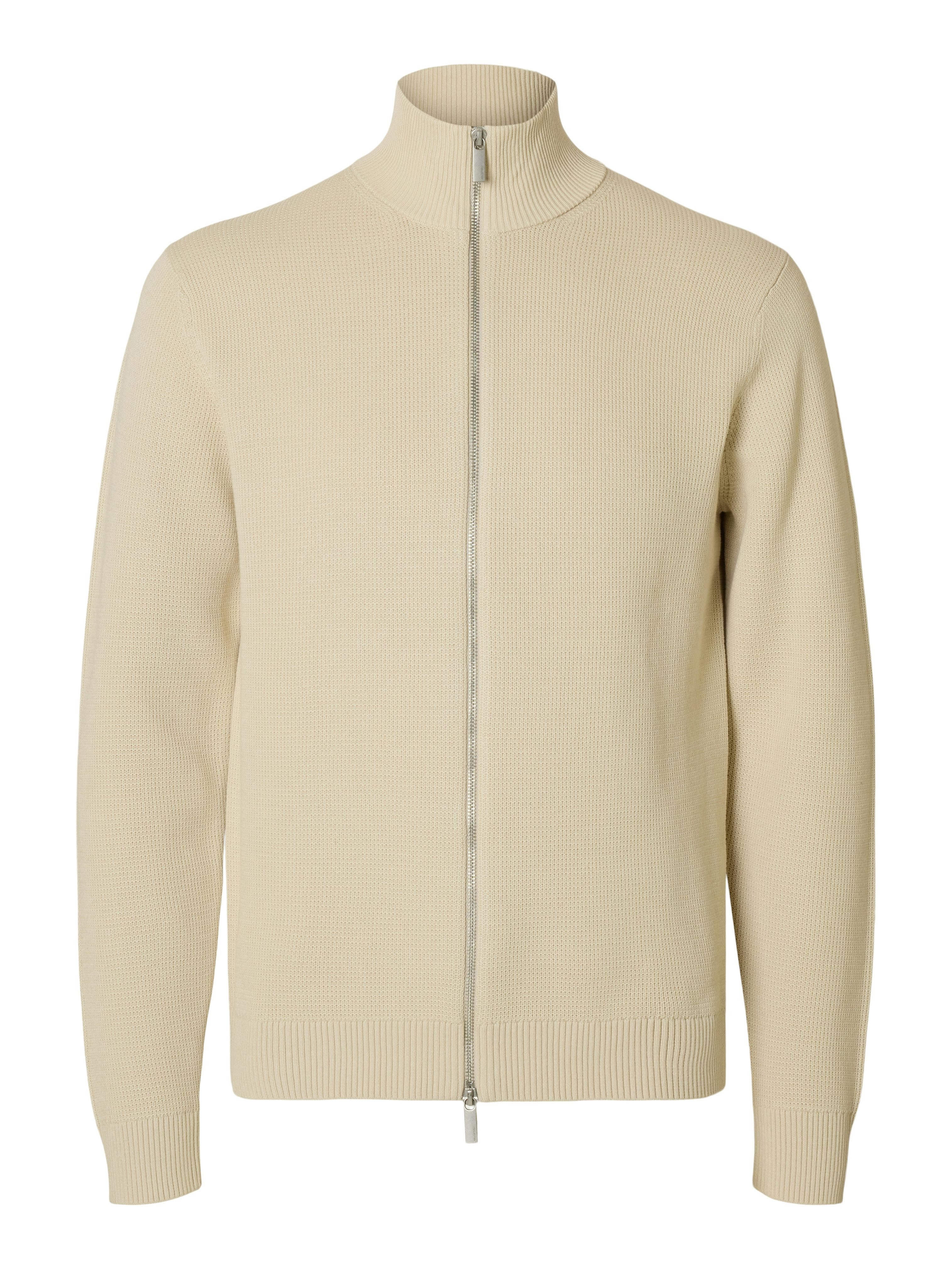 Strickjacke SLHDANE LS KNIT STRUCTURE FULL ZIP