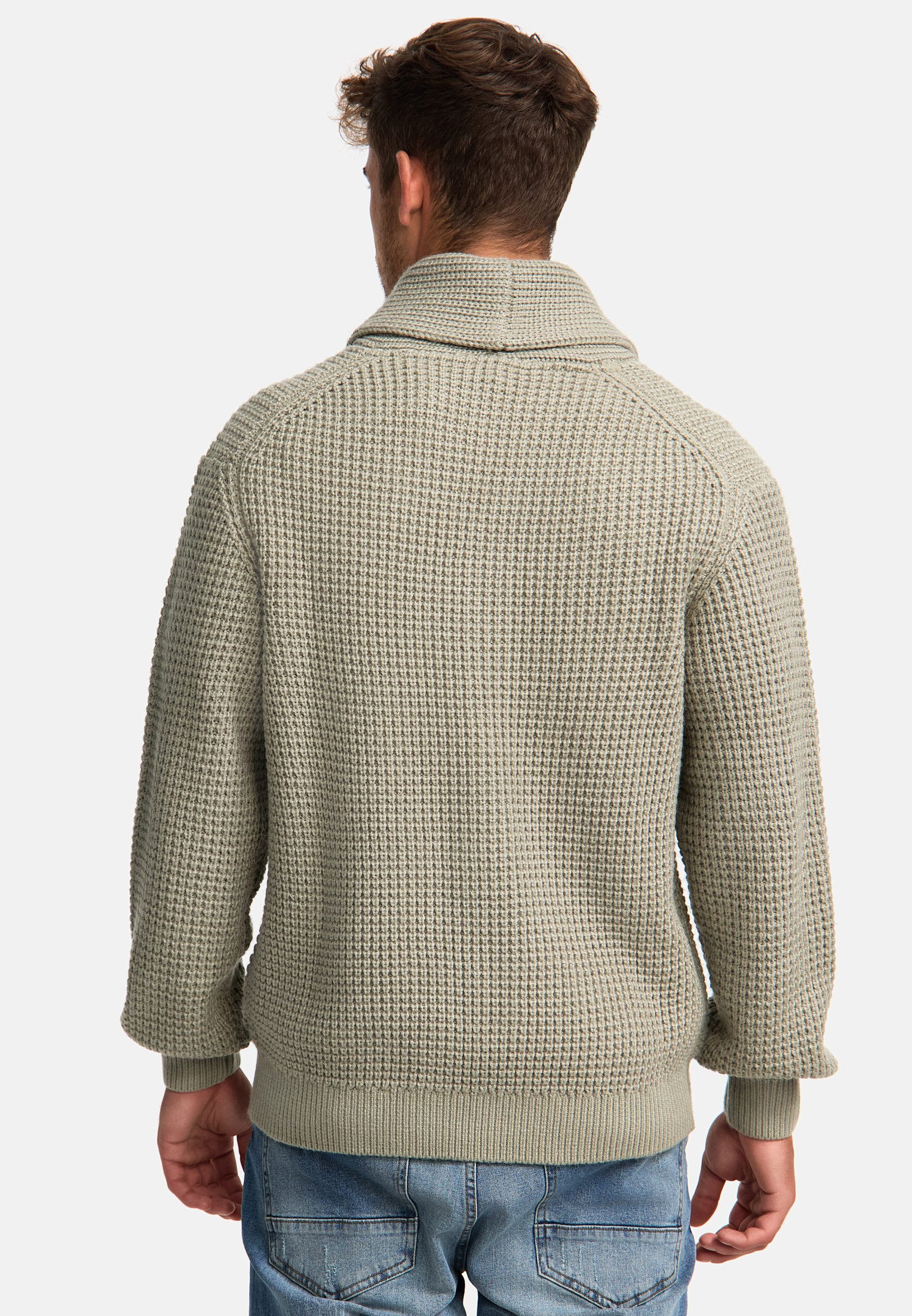 Indicode Strickjacke Herren INBrandox Herrenstrickjacke