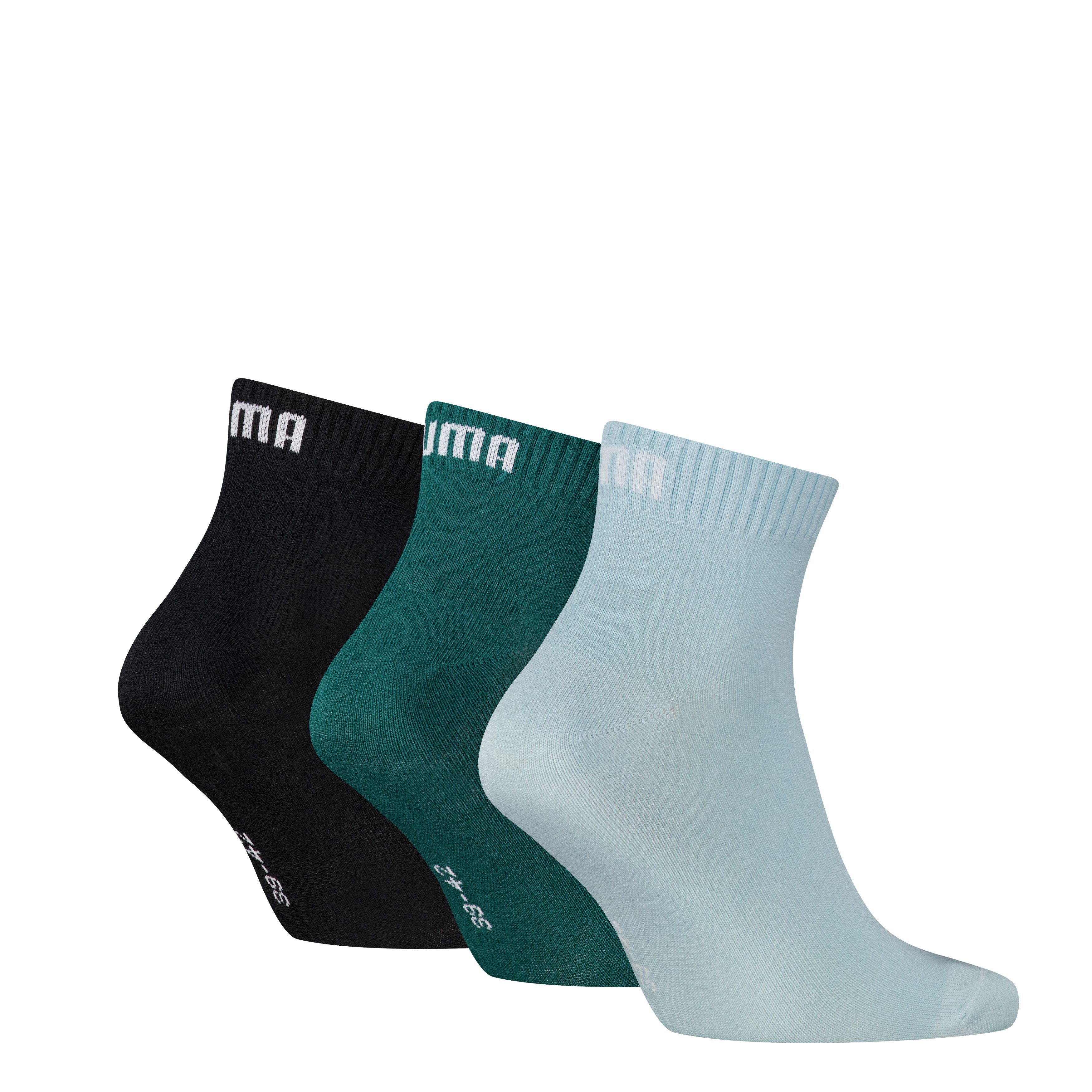 PUMA Kurzsocken PUMA UNISEX QUARTER PLAIN 3P (3-Paar, 3 Paar) Atmungsaktiv, günstig online kaufen