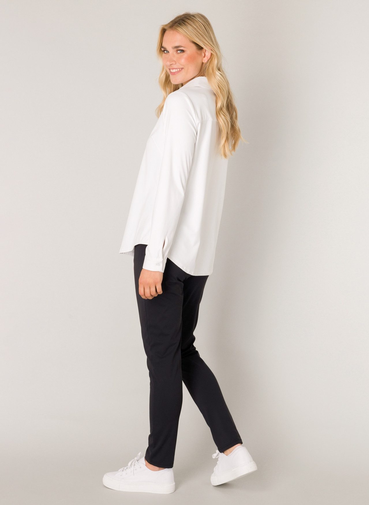 Base Level Langarmbluse Tamara mit Stretch günstig online kaufen