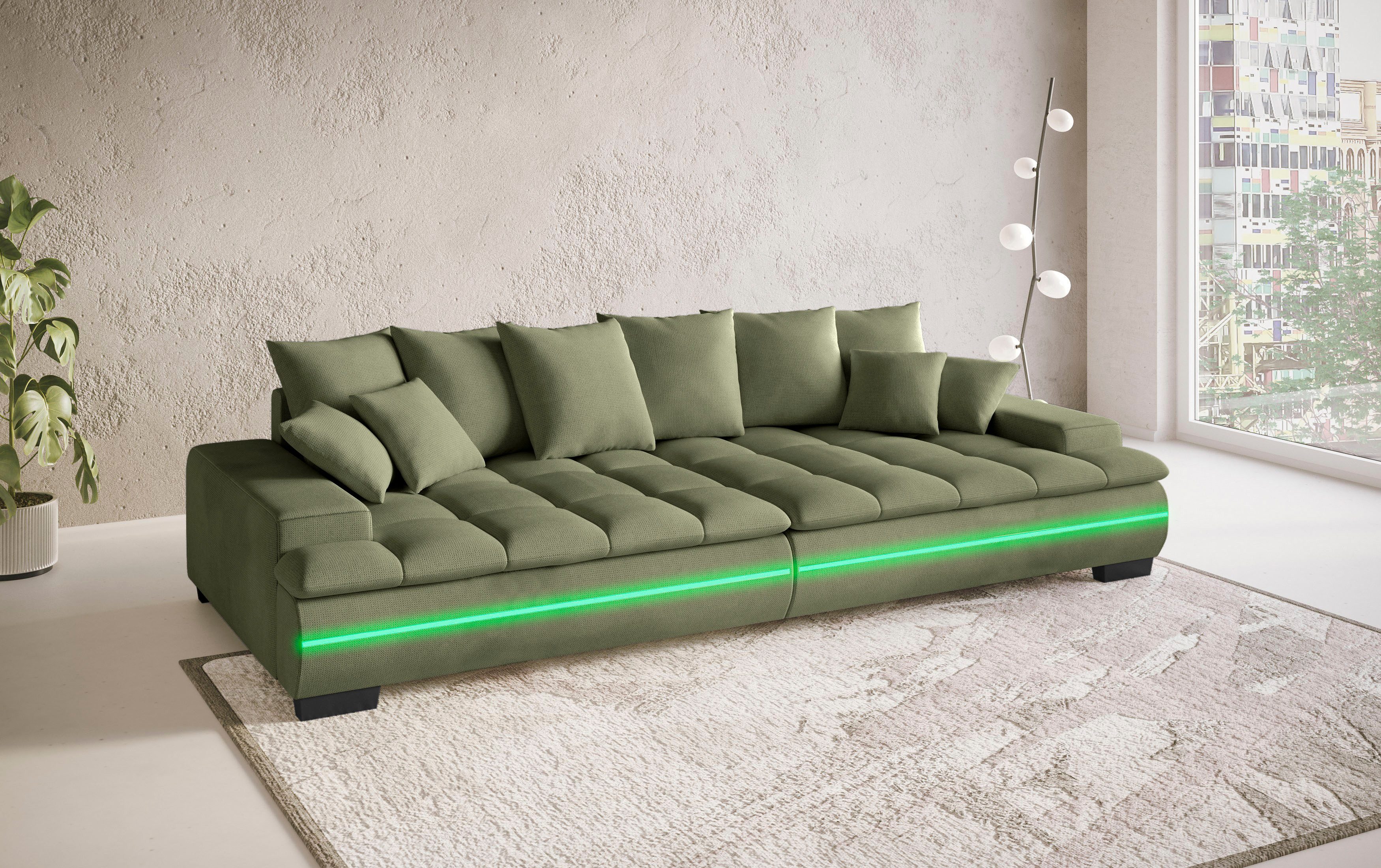 Mr. Couch Big-Sofa Haiti II RGB-LED, günstig online kaufen