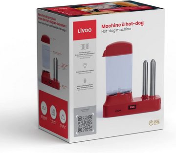 LIVOO Toaster DOC238RC Rot, 340 W