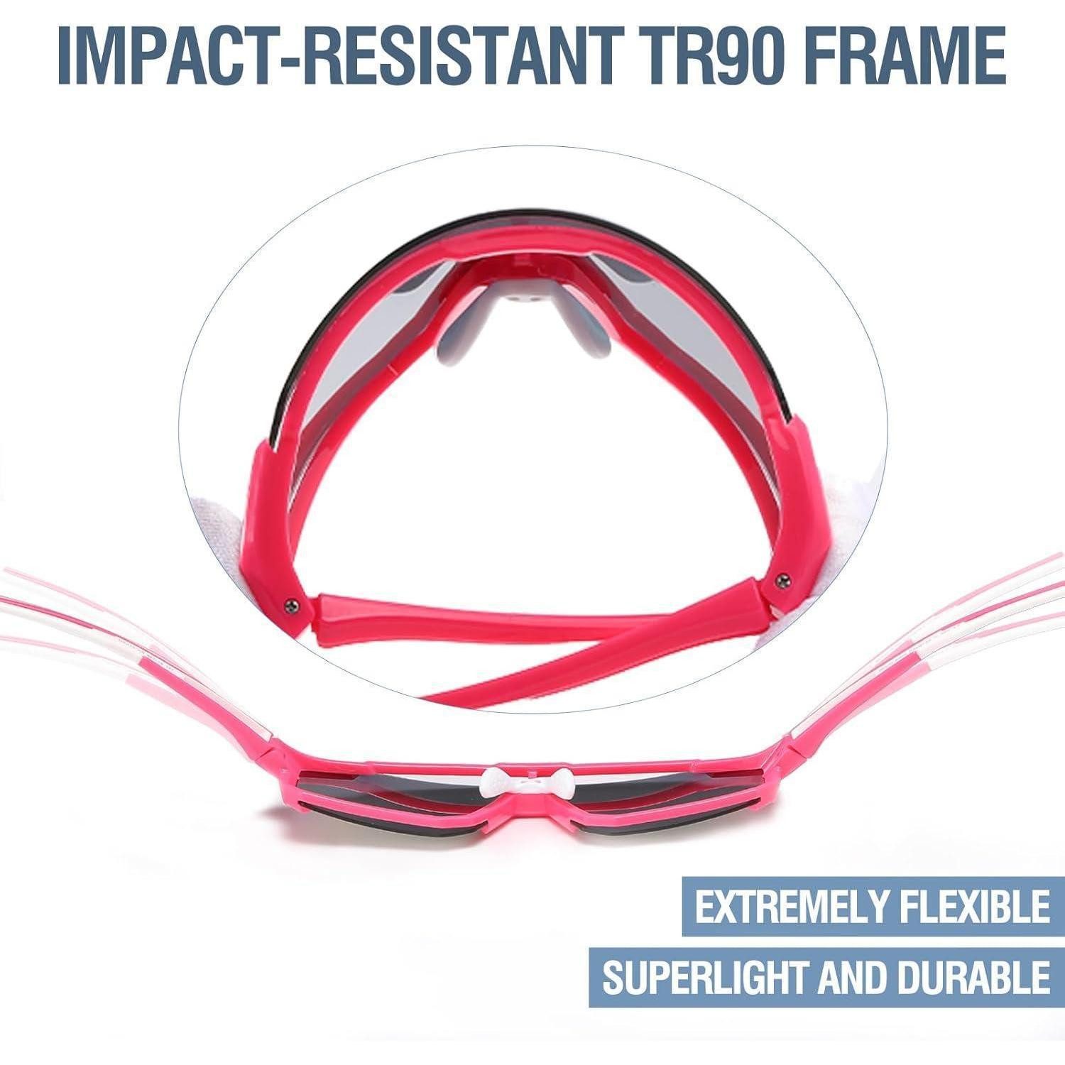 LuxusKollektion Sonnenbrille Polarisierte Jugend Sport Sonnenbrille UV400 Leichter Rahmen für