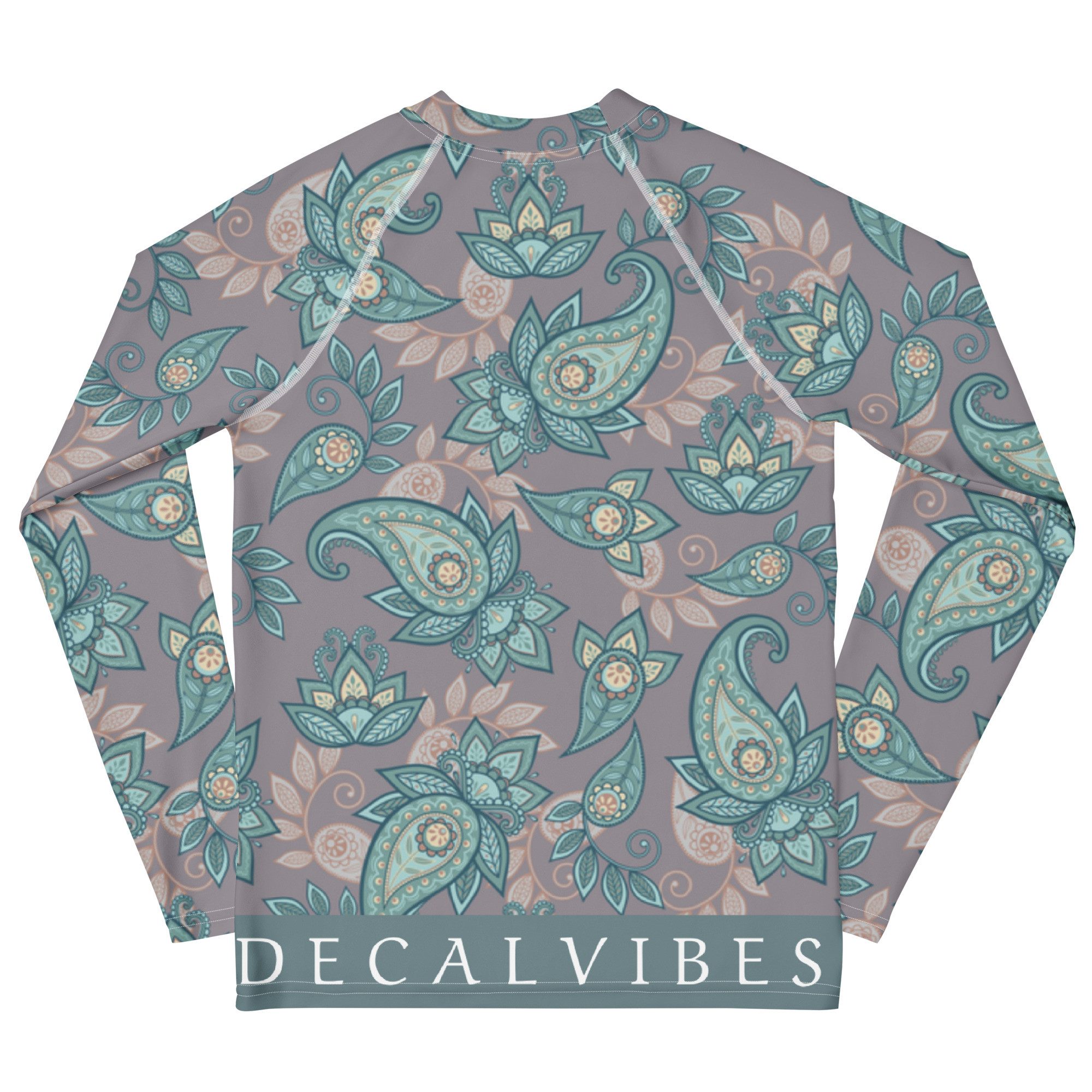 DECALVIBES Langarmshirt Mädchen Rash Guard Compression Langarmshirt für Jugendliche Ultimate Weicher 4-Wege-Stretch und bequeme körpernahe Passform