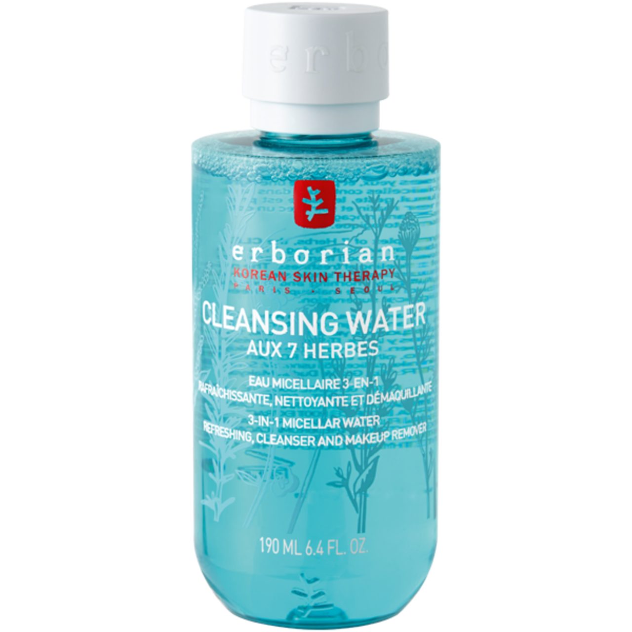Erborian Gesichtswasser Cleansing Water aux 7 Herbes, Все Hauttypen