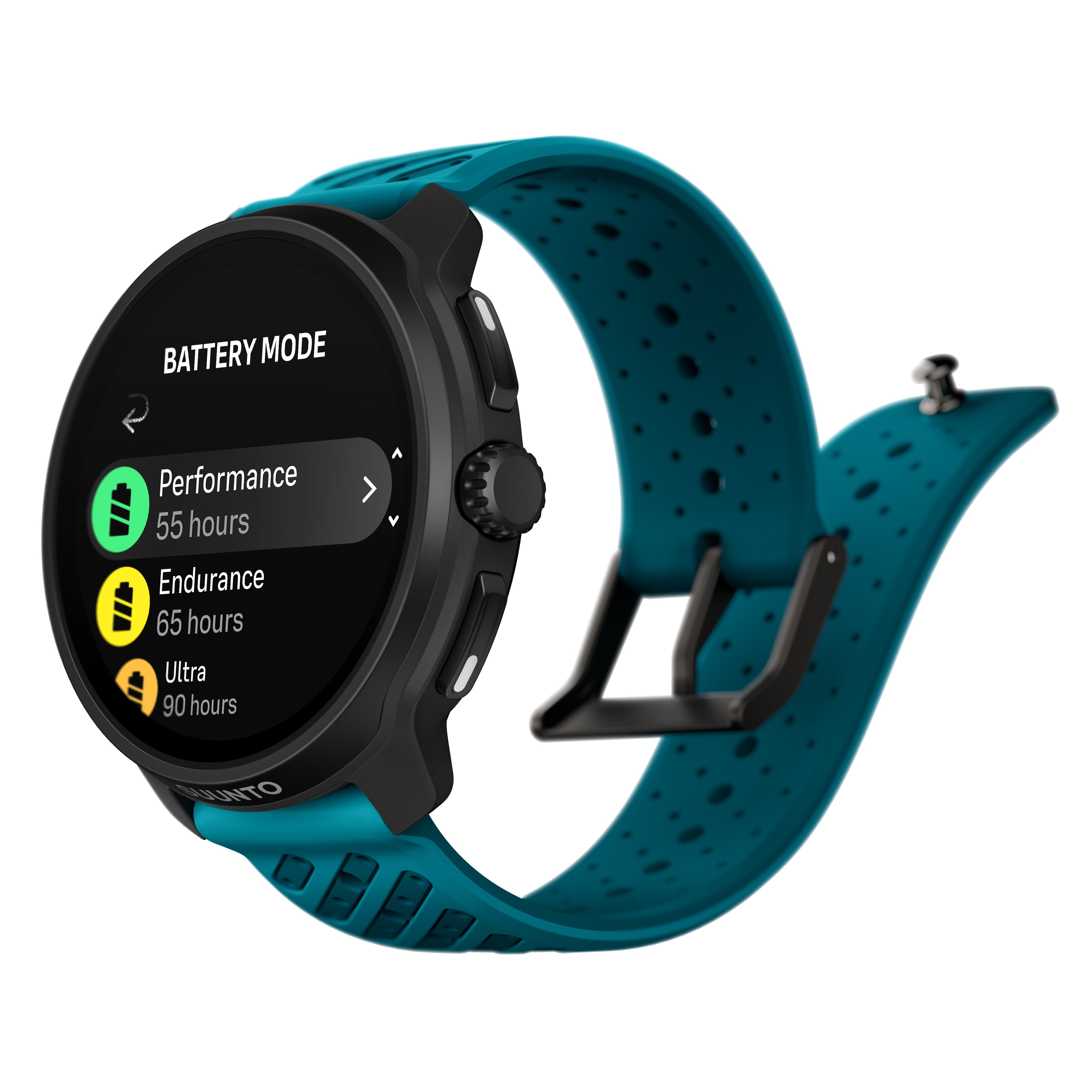 Suunto RACE 2 Die ultimative Performance-Uhr für Wettkämpfe und Training Fitnessuhr (3,8 cm), 1,5-Zoll-AMOLED-Display, 115 Sport-Modi, schlank, leicht