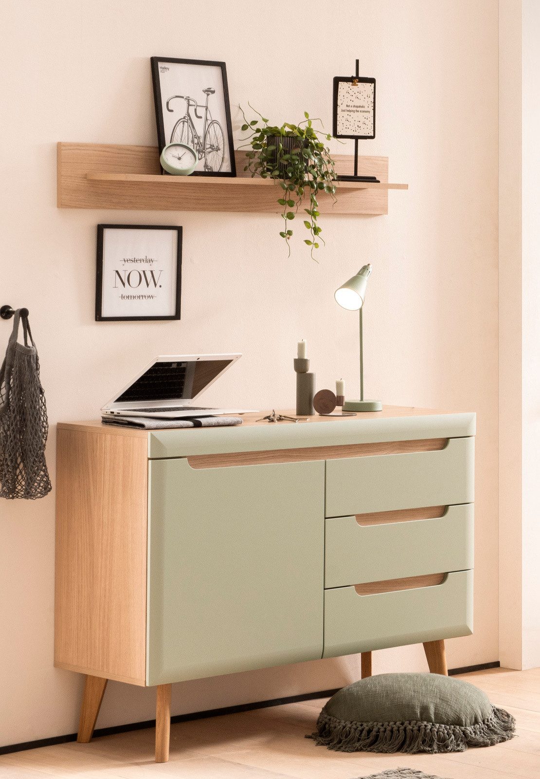 Furn.Design Garderoben-Set Isgard, (in Pistazie grün günstig online kaufen