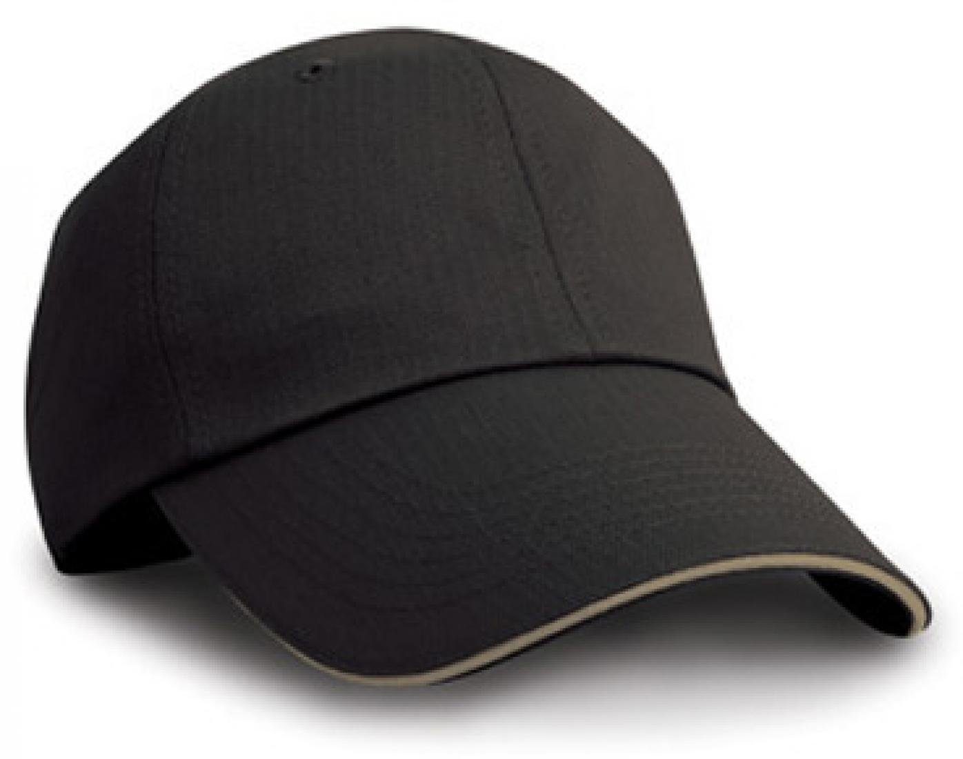 Result Headwear Baseball Cap Herringbone Cap with Sandwich Peak / Kappe / Mütze / Hut