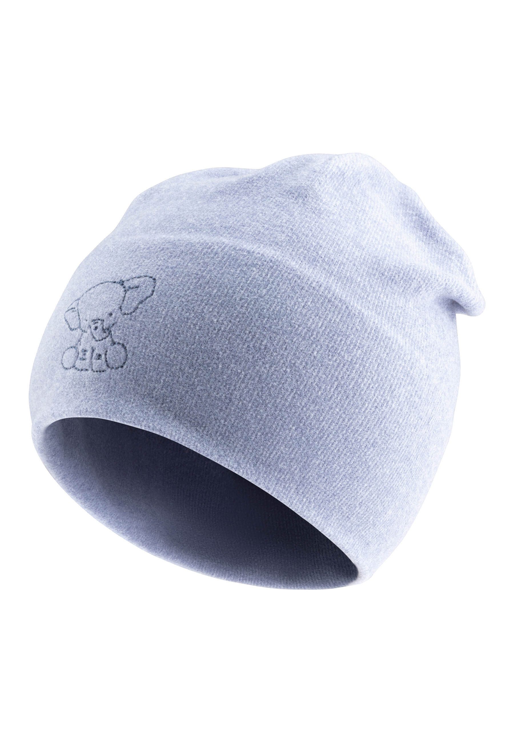 Schlupfmütze Beanie Elefant