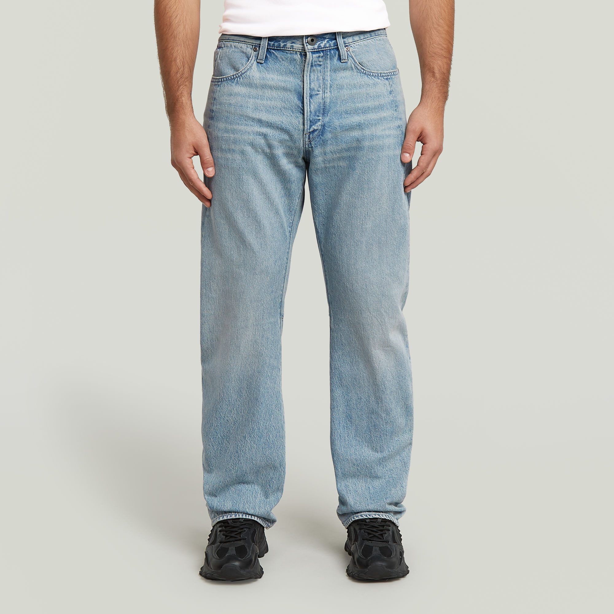 G-Star 5-Pocket-Jeans Contor 3D Regular Straight Fit, Baumwoll-Denim