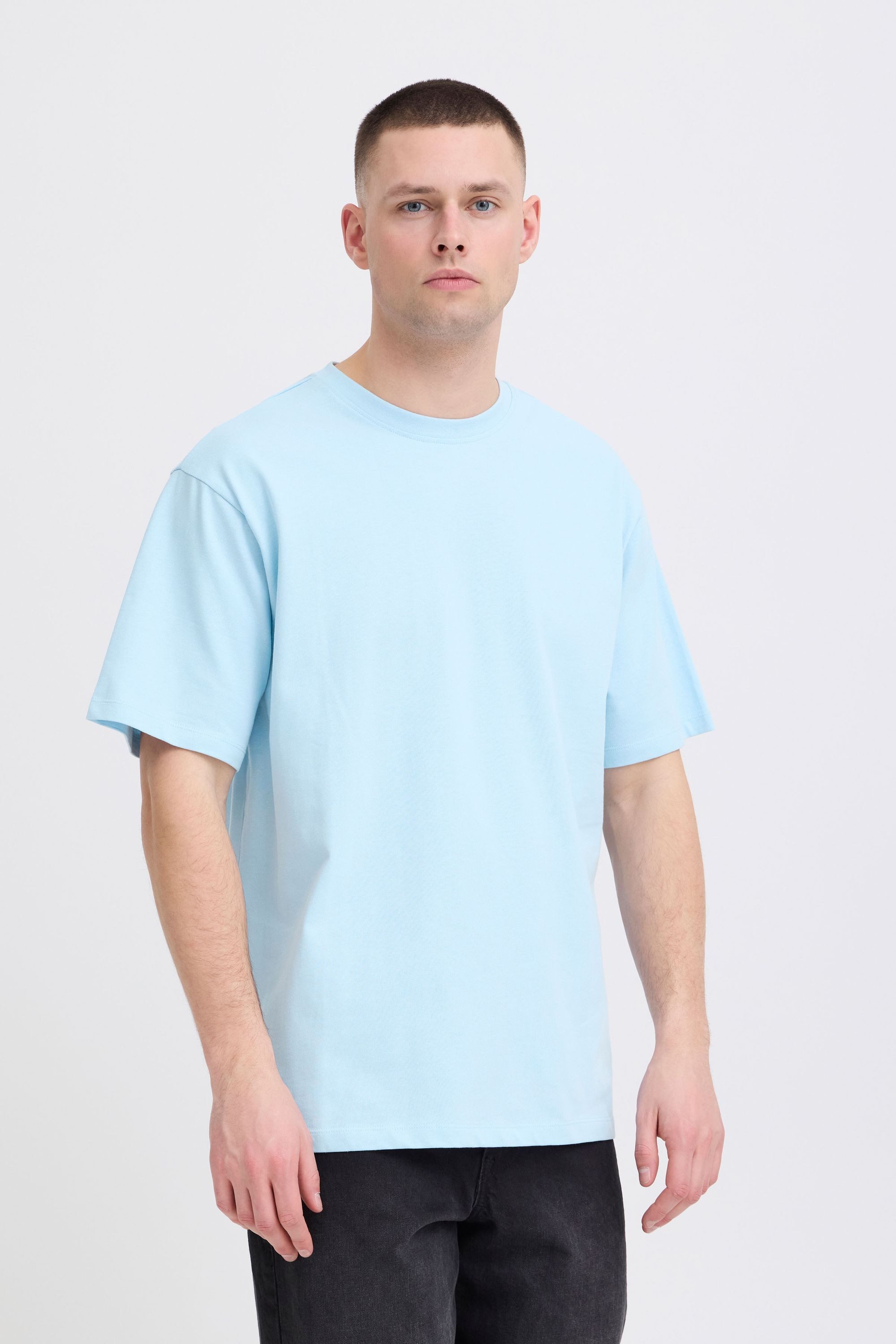 Blend Rundhalsshirt BHFisher Oversized T-Shirt mit Rundhalsausschnitt