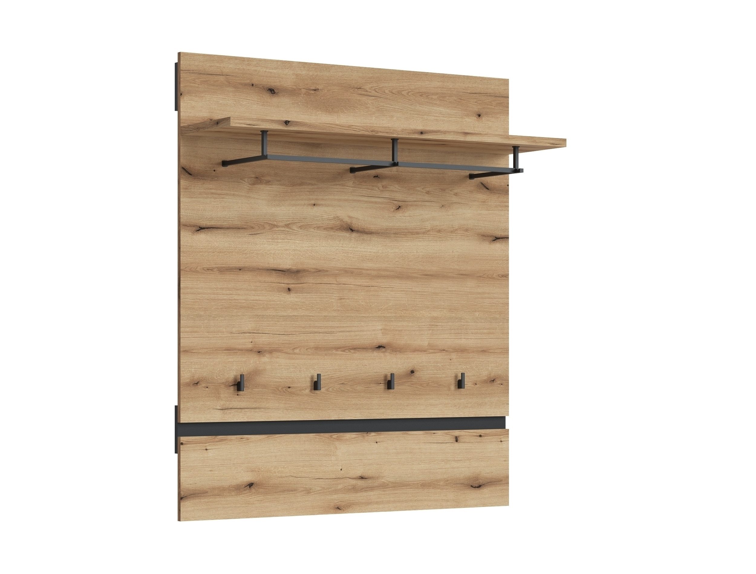 Meble Wójcik Garderobenpaneel in Coast Evoke Eiche Dekor - 100x116,6x29,2cm (BxHxT)