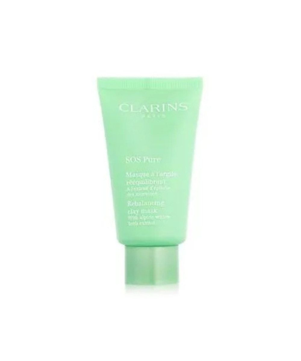 Clarins Gesichtsmaske CLARINS PARIS SOS Pure 5ml packung, 1-tlg., Pflege für Mischhaut und ölige Haut.