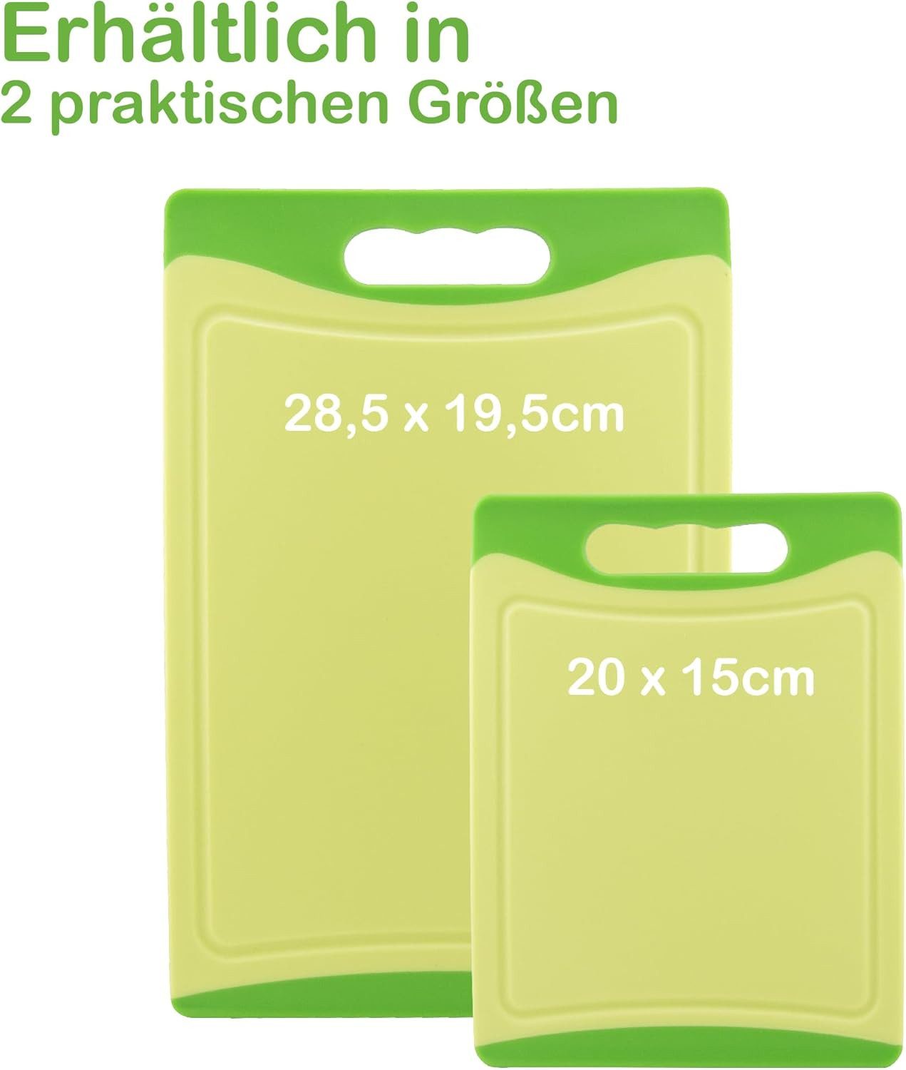 MaxxGoods Schneidebrett Schneidbretter einzeln 20cm oder 29cm, (1-St)