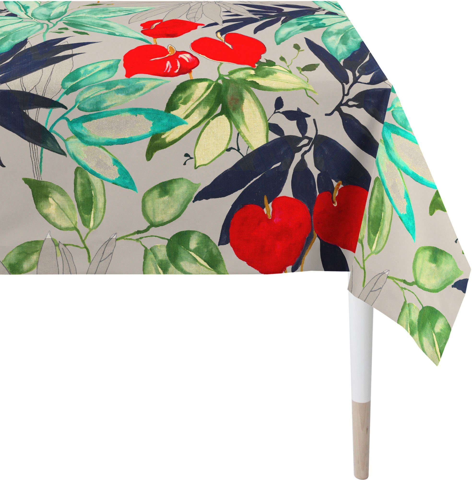 rot Sommerdeko, STYLE, APELT (1-tlg), Digitaldruck Sommer Letizia, LOFT Tischdecke