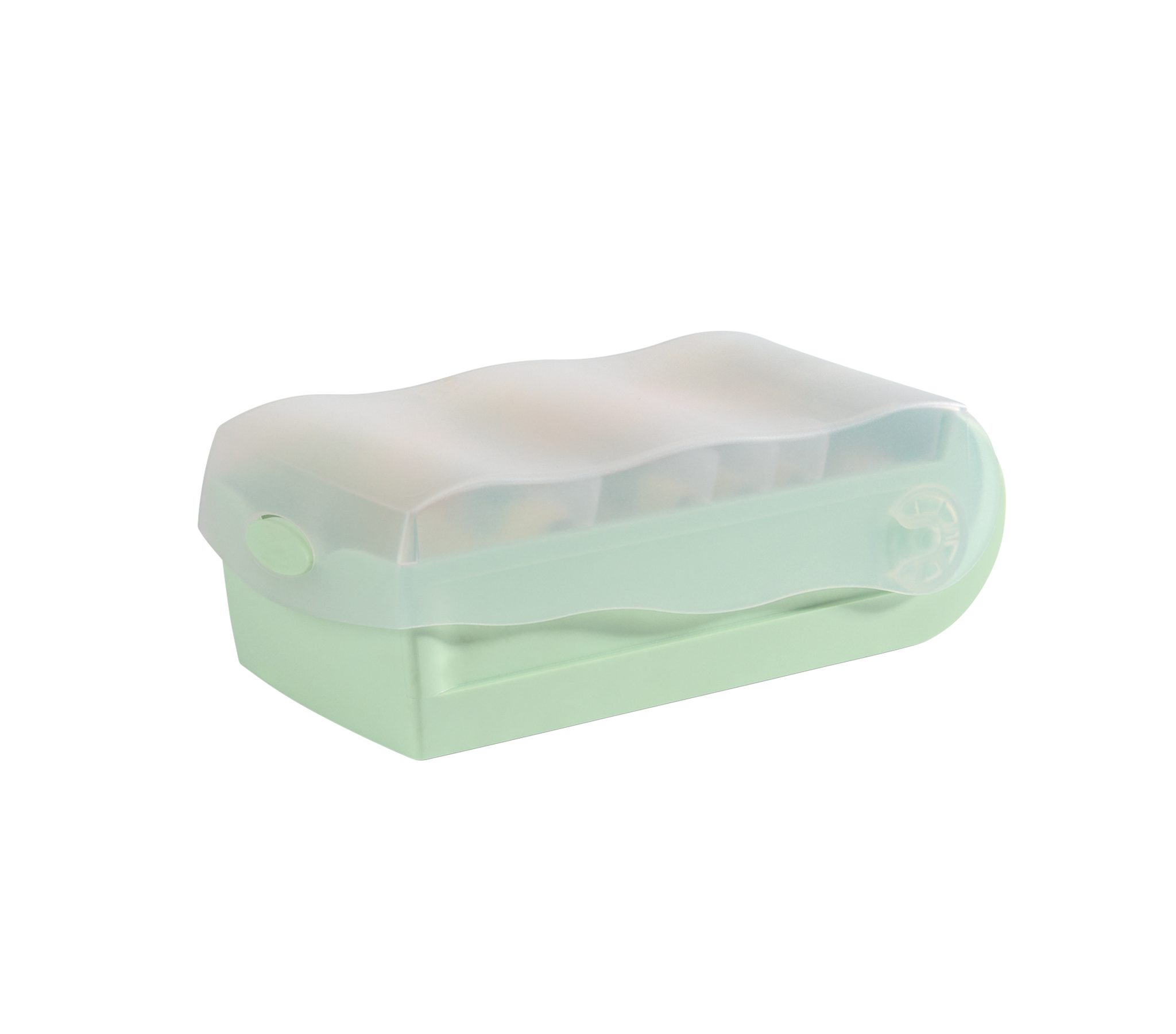 HAN Karteikasten 998-805D Karteibox CROCO DIN A8 quer - Pastellgrün