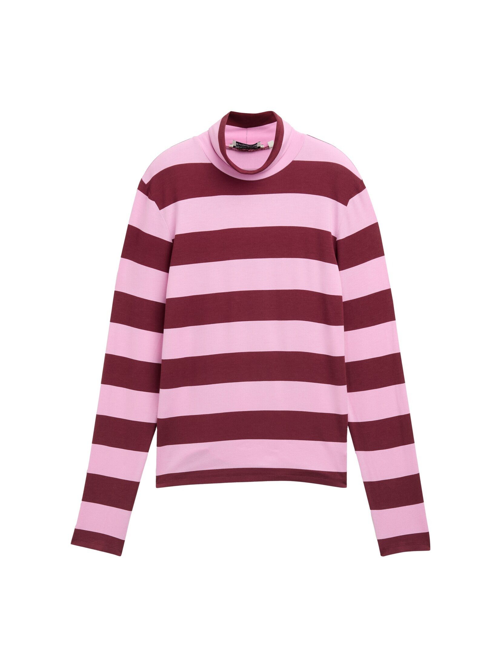 TOM TAILOR Denim Langarmshirt Basic Rollkragenshirt günstig online kaufen