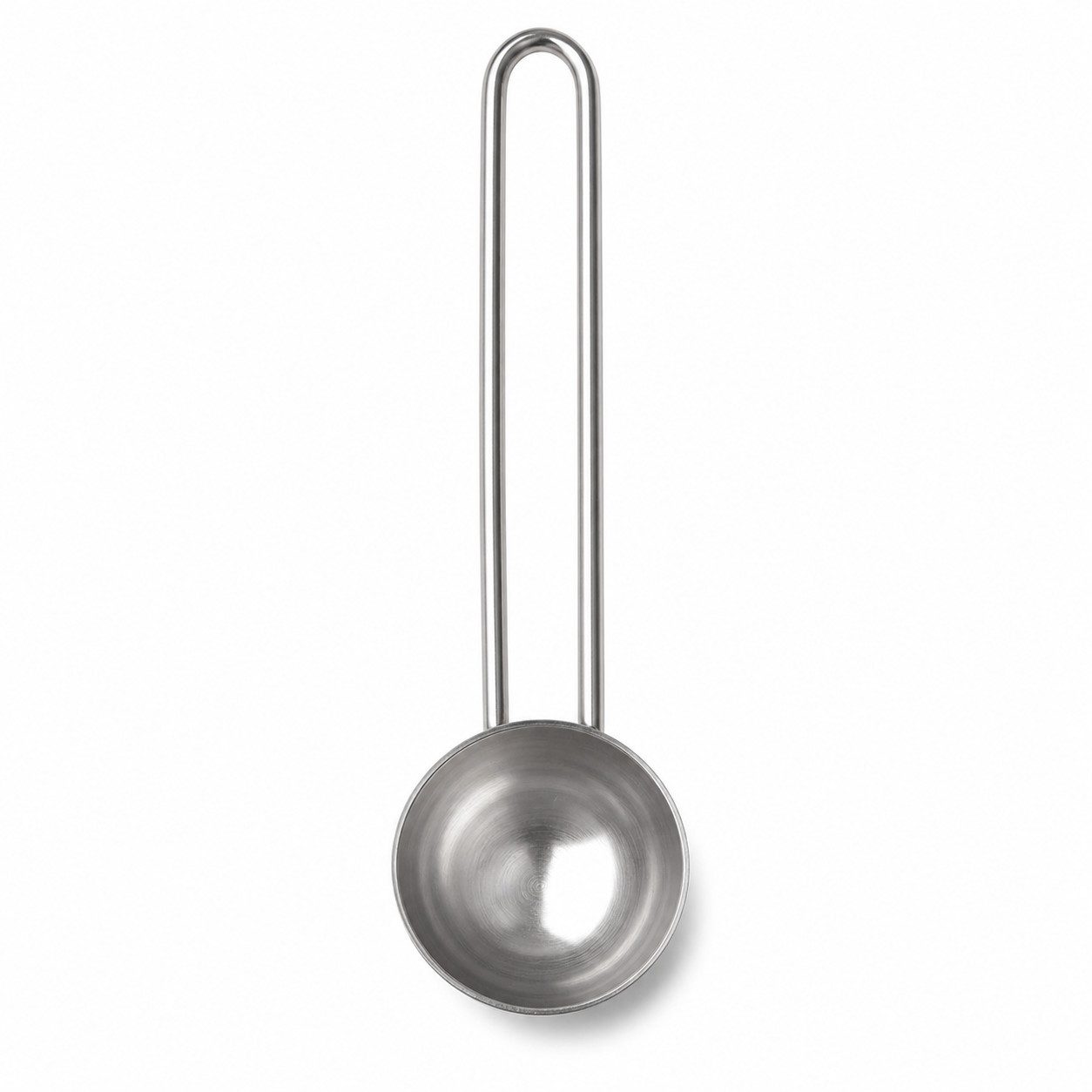 ReWu Kaffeelöffel Kaffeemaß aus Edelstahl mit langem Griff 15 cm (1 Stück), Edelstahl