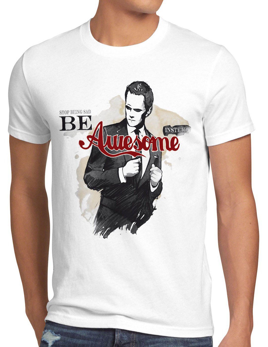 style3 T-Shirt Awesome HOW I MET YOUR MOTHER Neil Patrick Harris sitcom Barney