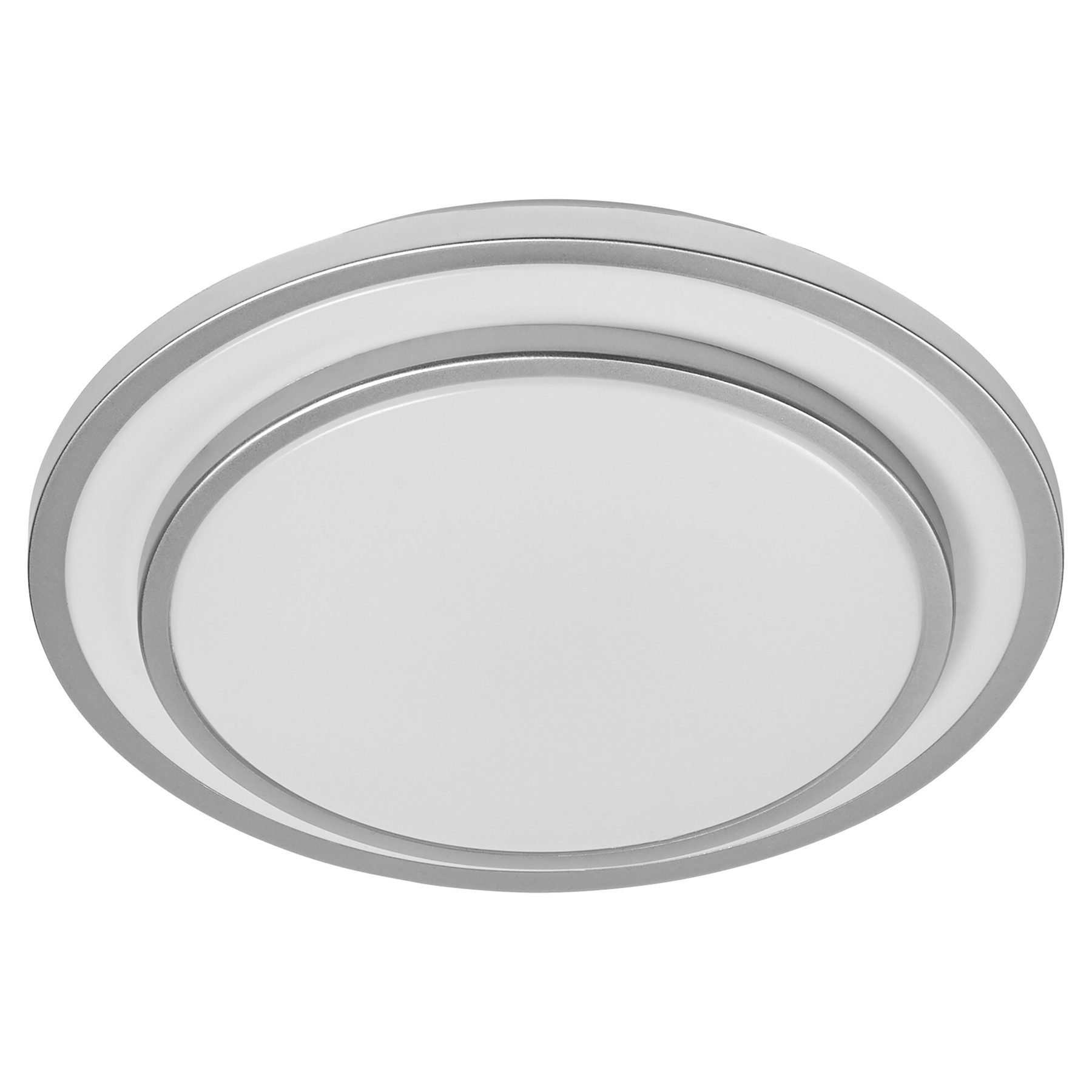 Osram LED Deckenleuchte OSRAM LED-Deckenleuchte, 16W, 3000K, 1000lm, warmweiß, IP20, silber