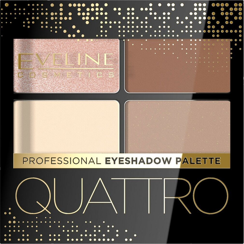 Eveline Cosmetics Lidschatten Quattro Lidschatten Vierfache Nr. 05 3.2g