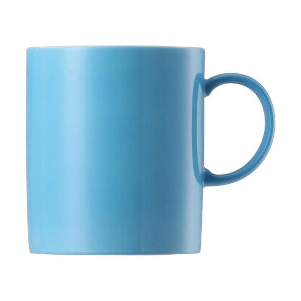 Thomas Becher Henkelbecher 0,3 l Sunny Day Waterblue, 1-tlg., Porzellan, Henkelbecher, Ø7,2cm, Porzellan, blau