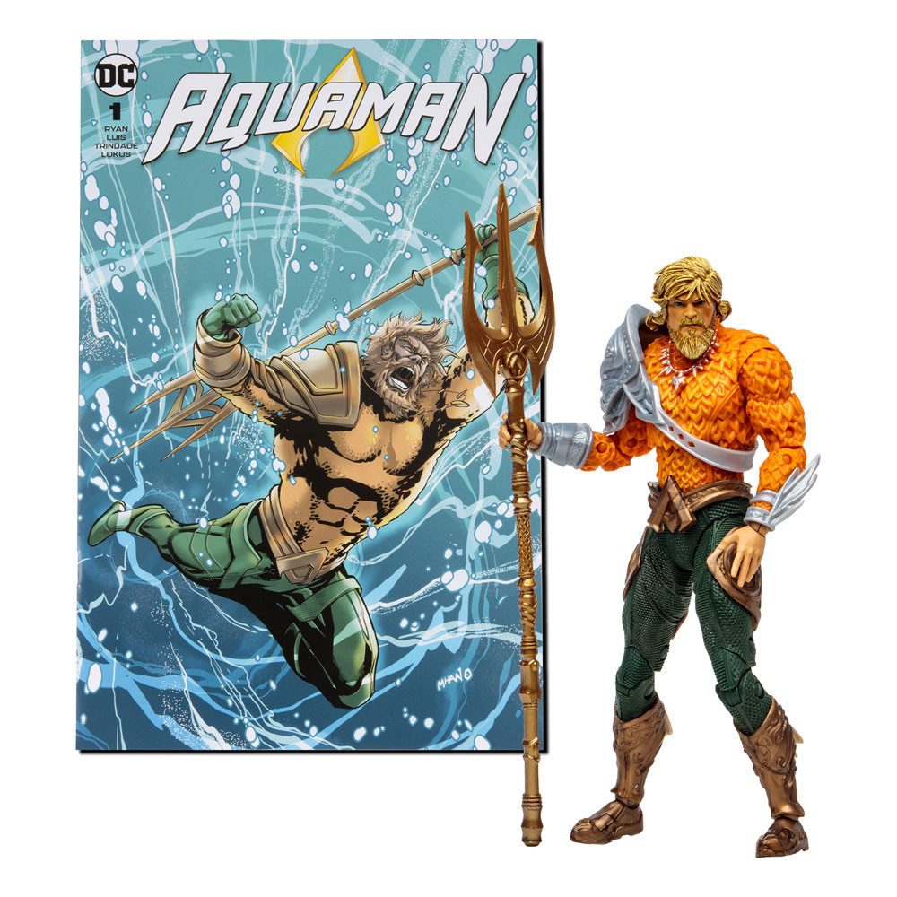 Actionfigur DC Direct Page Punchers Actionfigur & Comic Aquaman (Aquaman) 18 cm