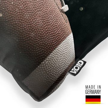 Kissenbezug, VOID (1 Stück), Sofa-Kissen American football Ball Sport Sportler Liga NFL Spiel Freizeit Leder Al Bundy Quarterback Infield