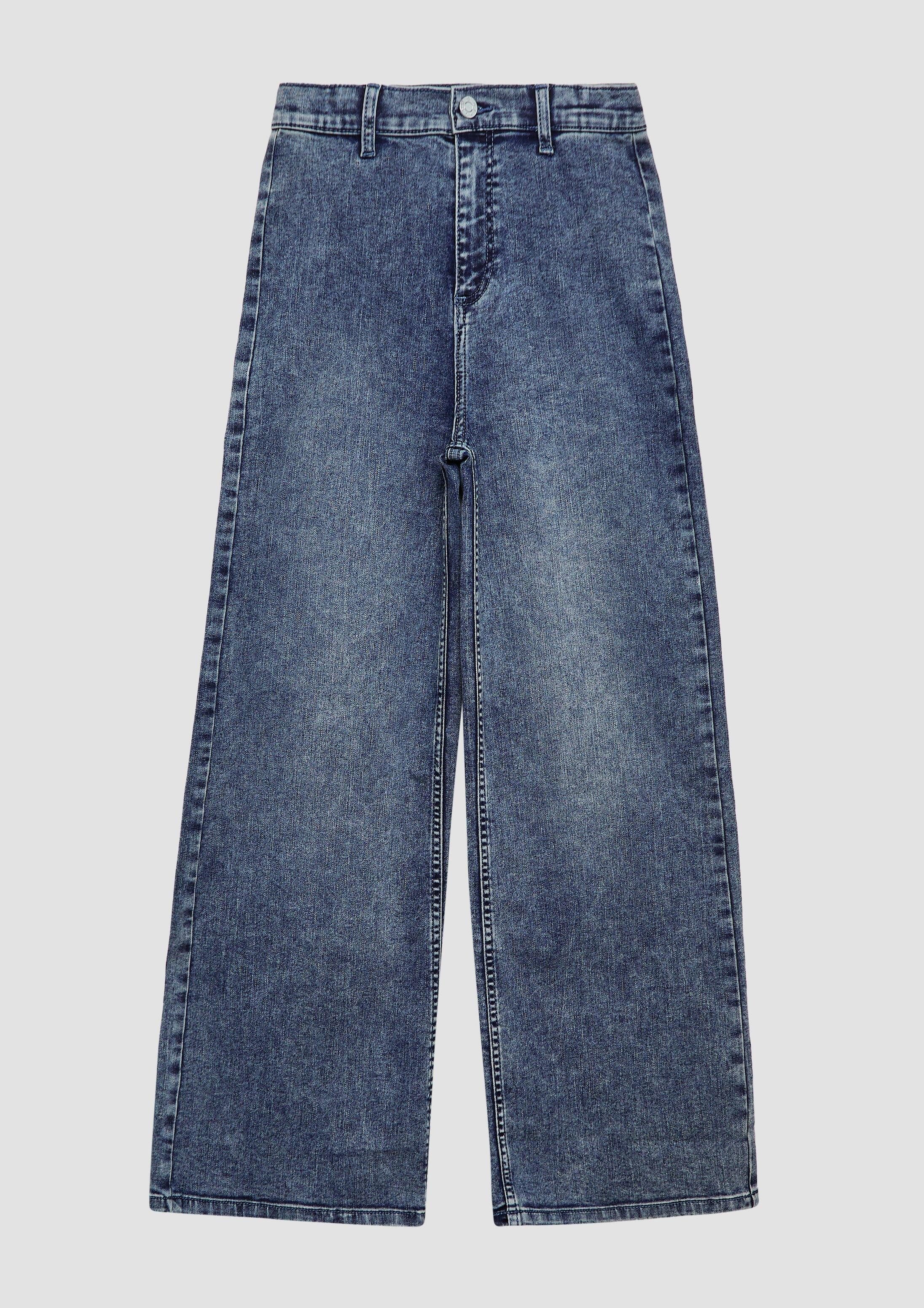 s.Oliver Weite Jeans Jeans-Hose Jeans / Regular Fit / High Rise / Wide Leg