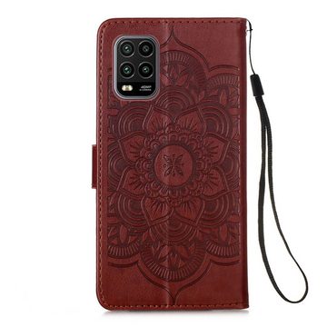 König Design Handyhülle Xiaomi Mi 10 Lite 5G, Schutzhülle Schutztasche Case Cover Etuis Wallet Klapptasche Bookstyle