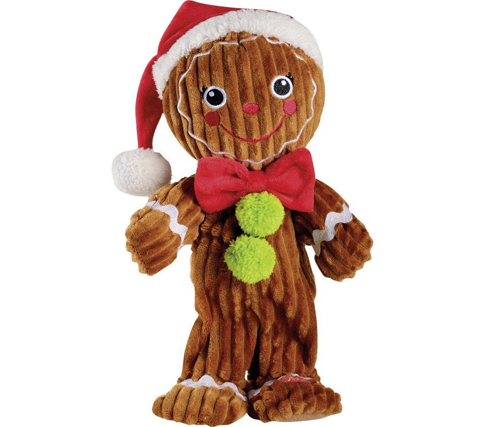 Weihnachtsfigur Kaemingk Dekofigur Lebkuchen mit Bewegung und