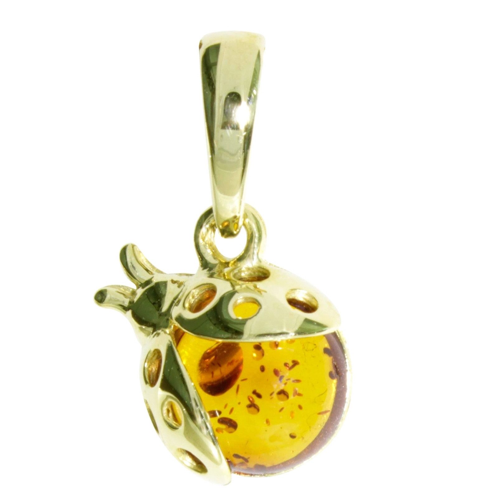 OSTSEE-SCHMUCK Kettenanhänger Ostsee-Schmuck Anhänger Marienkäfer Anhänger günstig online kaufen
