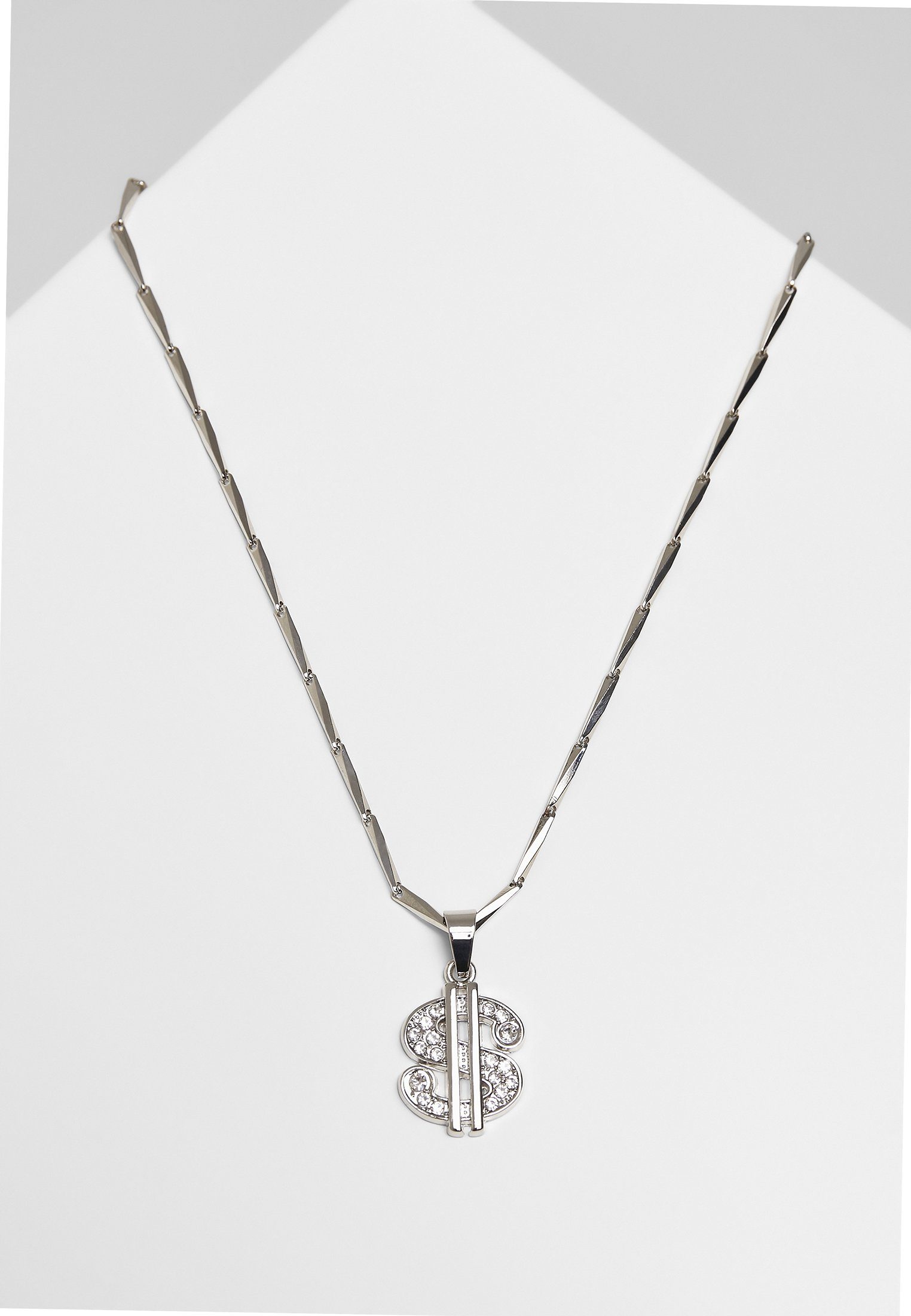 URBAN CLASSICS Edelstahlkette Accessoires Small Dollar Necklace, Urban  Classics Accessoires