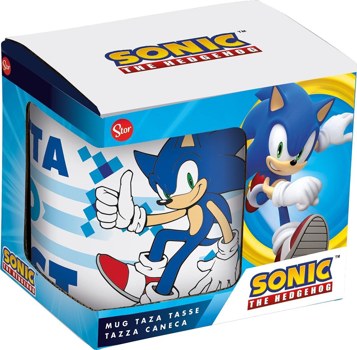 Nintendo Tasse Tasse - Sonic - Go Fast - 325 ml (NEU & OVP)